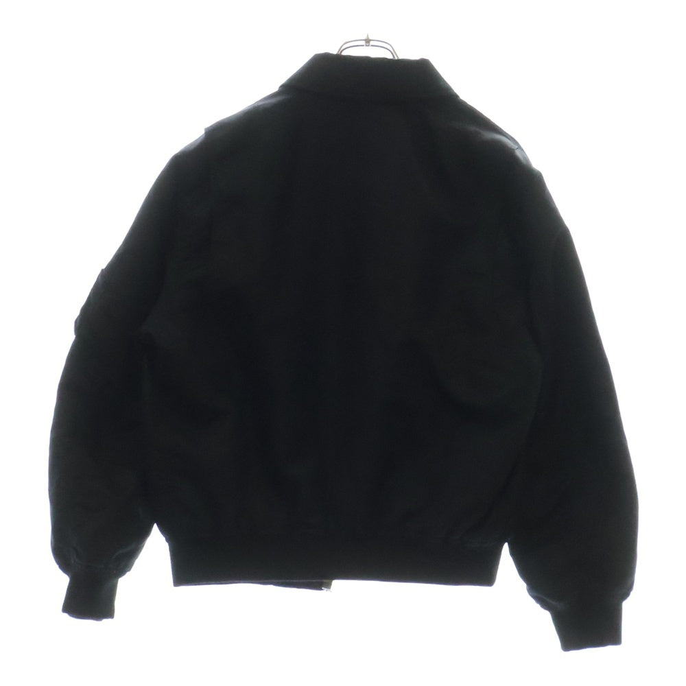 CELINE(セリーヌ) ロゴワッペン ナイロンボンバージャケット ブラック 2W83A889O