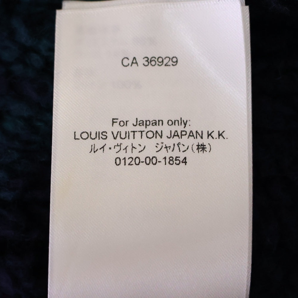 LOUIS VUITTON(ルイヴィトン) 23SS モノグラム ジャガード フリースジャケット グリーン RM231M SQ9 HOY15W