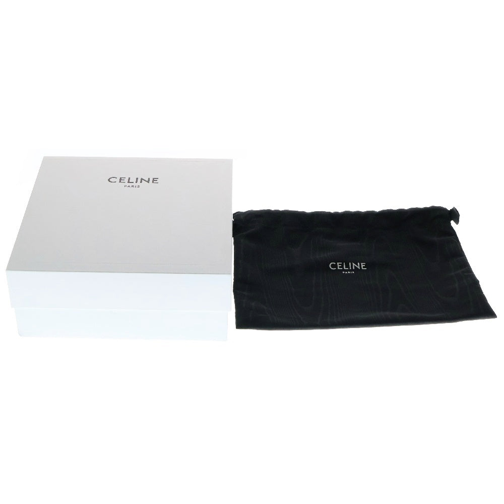 CELINE(セリーヌ) トリオンフ ブザス クレア シャイニーカーフスキン ショルダーバッグ ベージュ ゴールド金具 レザー