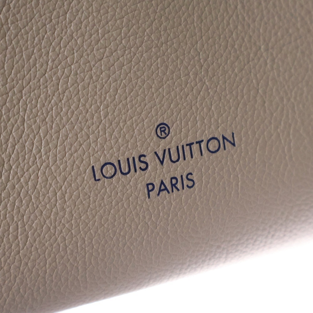 LOUIS VUITTON(ルイヴィトン) モノグラム オンマイサイドMM ガレ 2WAY レザー ハンドバッグ ショルダーバッグ ベージュ×ブラウン レディース M53825