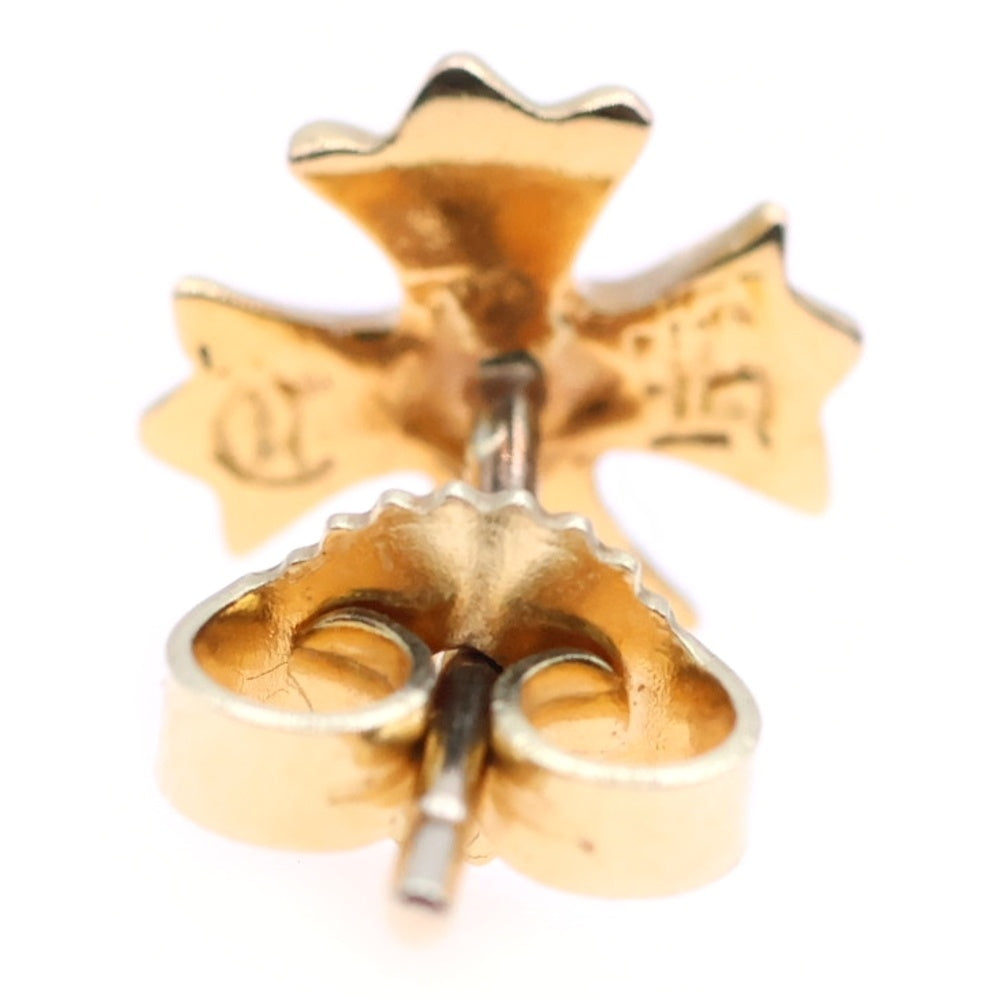 CHROME HEARTS(クロムハーツ) 22K No2 CH PLS 1DIA CHプラス スタッドピアス 1ダイヤ ゴールド BCA021