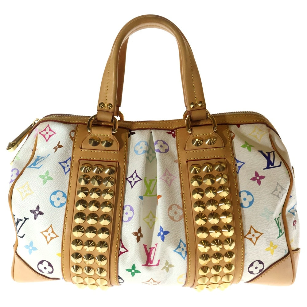 LOUIS VUITTON(ルイヴィトン) モノグラムマルチカラー コートニーMM ハンドバッグ ブロン PVC M45641