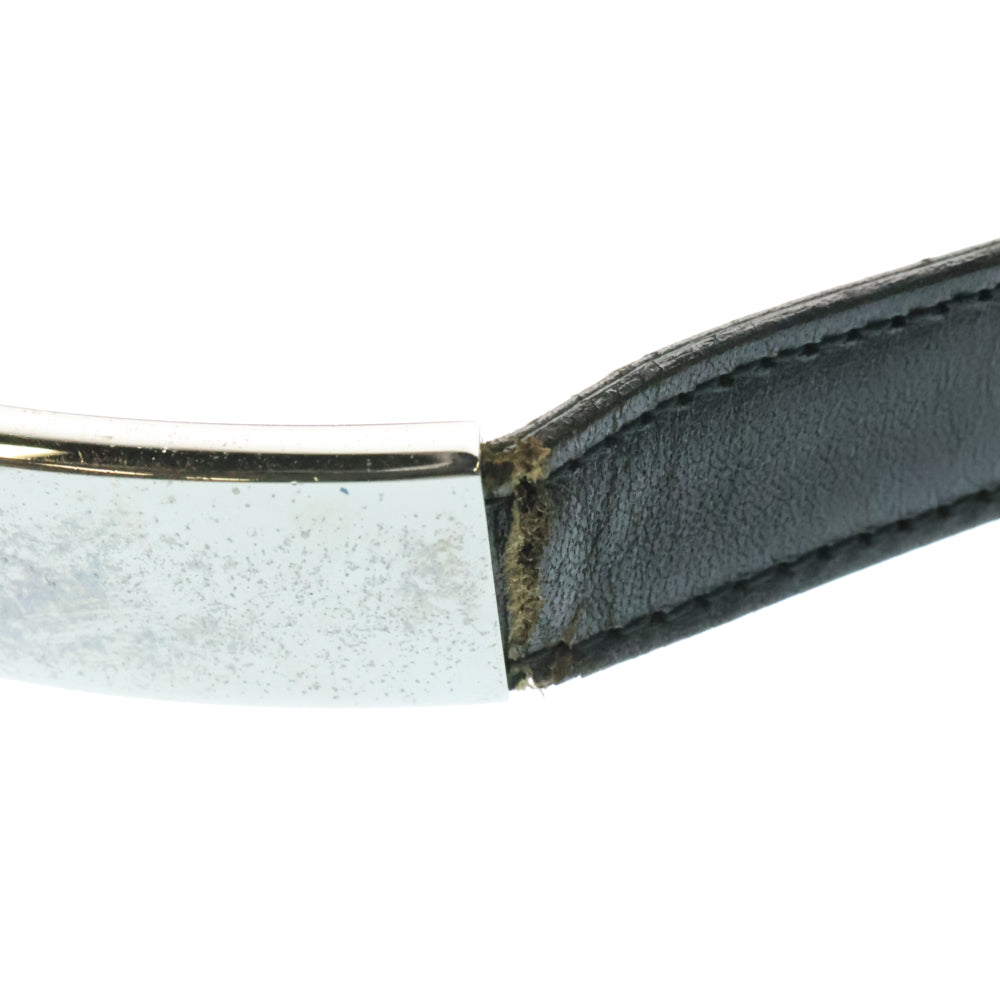 GUCCI(グッチ) GG柄 ワンショルダーバッグ ブラック スエード シルバー金具 001・3298