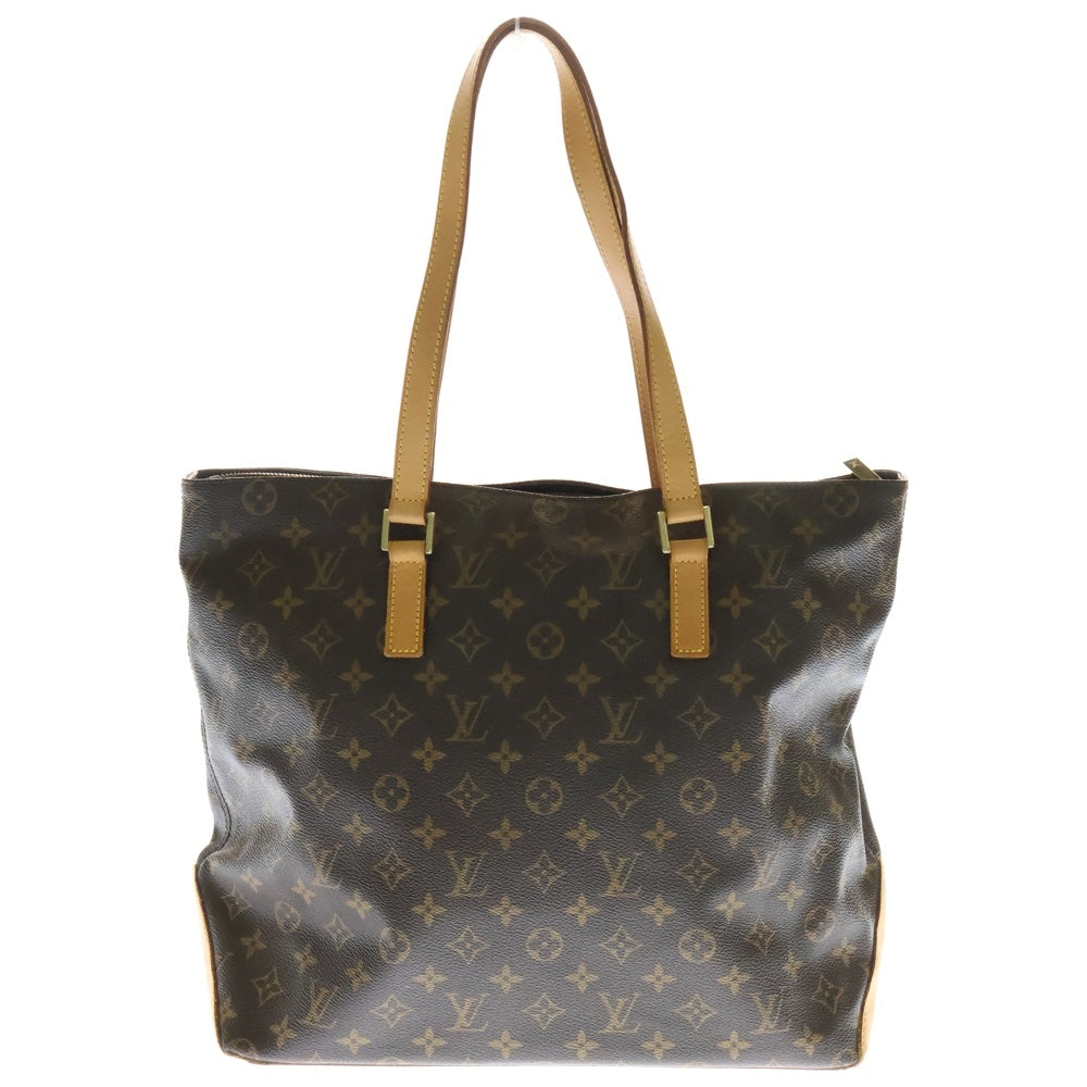 LOUIS VUITTON(ルイヴィトン) モノグラム カバ メゾ トートバッグ ブラウン PVC M51151