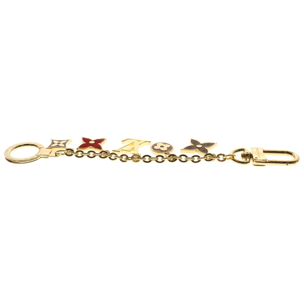 LOUIS VUITTON(ルイヴィトン) チェーン・スプリングストリート バッグチャーム ゴールド×マルチカラー GP M00540 アクセサリー