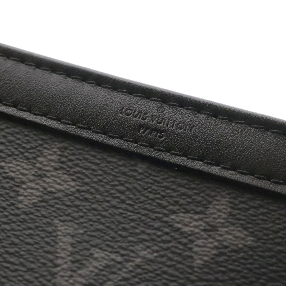 LOUIS VUITTON(ルイヴィトン) モノグラム エクリプス ガストン・ウェアラブル ウォレット ショルダーバッグ ブラック PVCレザー RFID M81124