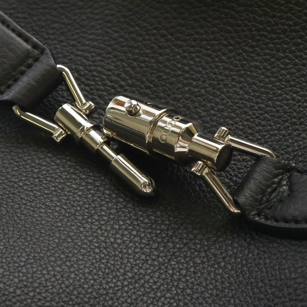GUCCI(グッチ) ニュージャッキー 2WAY ハンドバッグ ショルダーバッグ ブラック レザー 365460