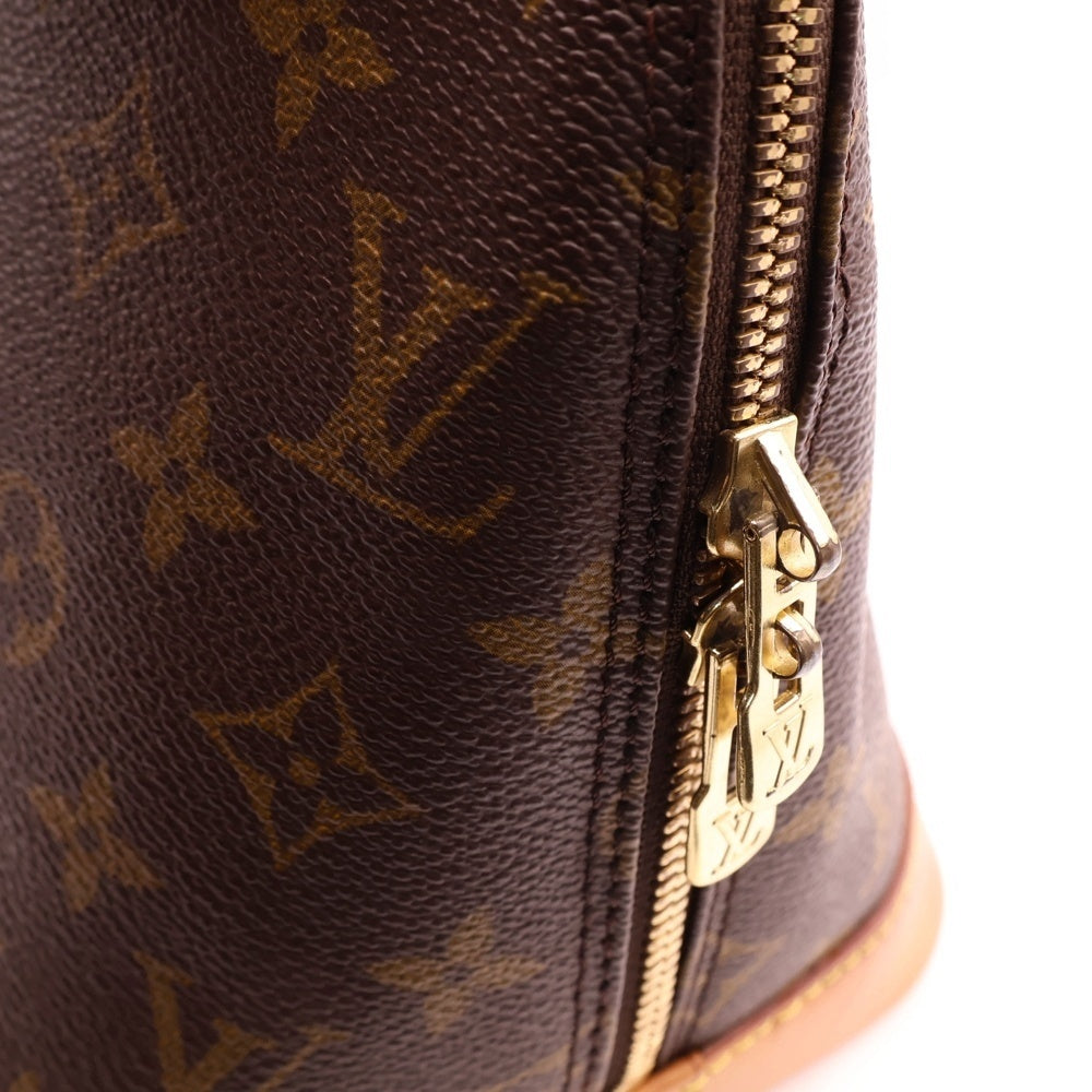 LOUIS VUITTON(ルイヴィトン) モノグラム アルマPM ハンドバッグ ブラウン ゴールド金具 レザー×PVC M51130