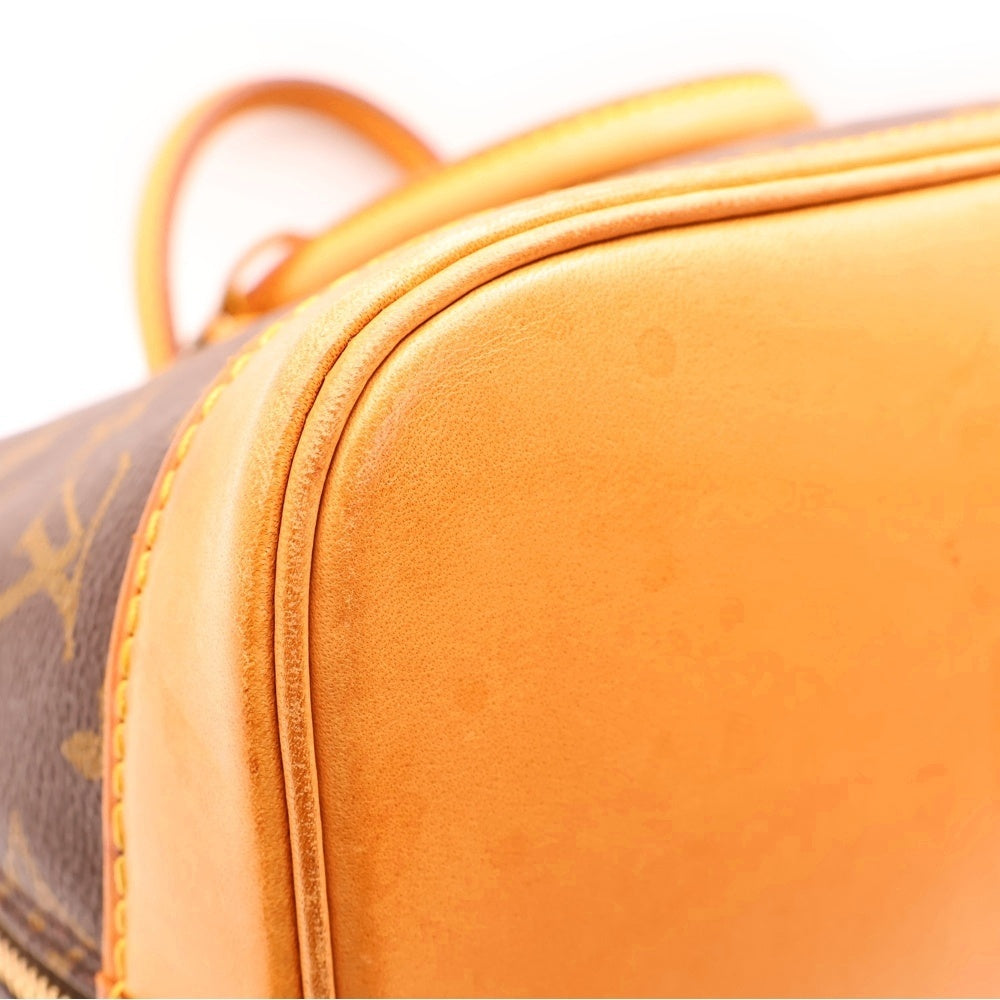 LOUIS VUITTON(ルイヴィトン) モノグラム アルマPM ハンドバッグ ブラウン ゴールド金具 レザー×PVC M51130