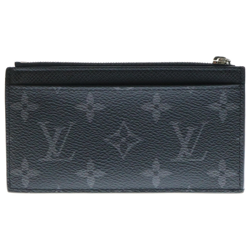 LOUIS VUITTON(ルイヴィトン) モノグラムエクリプス タイガラマ コインカード・ホルダー カードケース 名刺入れ 小物入れ ブラック ノワール シルバー金具 PVC M30271