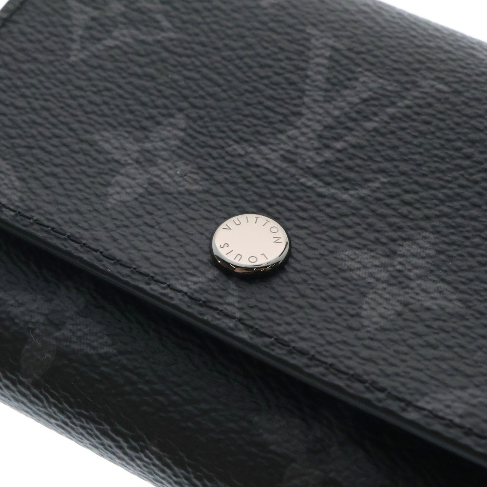 LOUIS VUITTON(ルイヴィトン) モノグラム・エクリプス ヴィクター・ウォレット 三つ折り財布 コンパクトウォレット コインケース PVC ブラック M12598