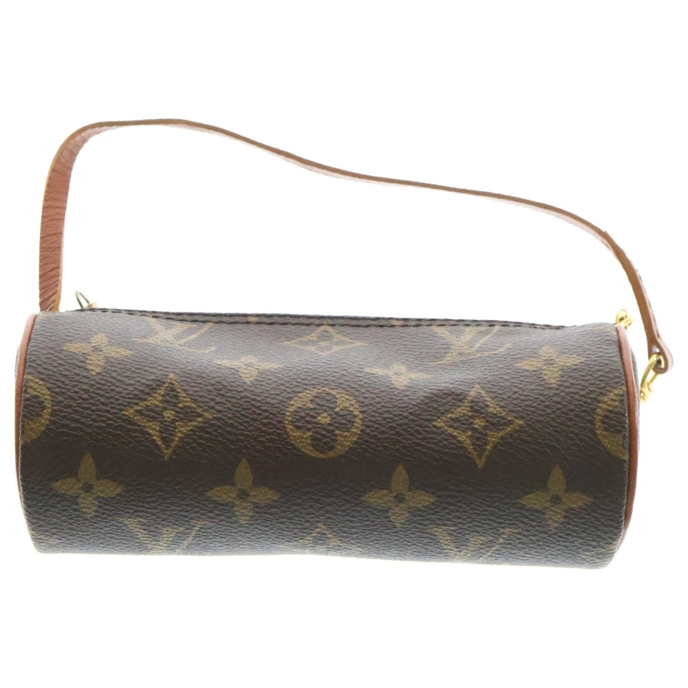 LOUIS VUITTON(ルイヴィトン) パピヨン30 モノグラム PVC レザー ハンドバッグ ゴールド金具 ブラウン M51365