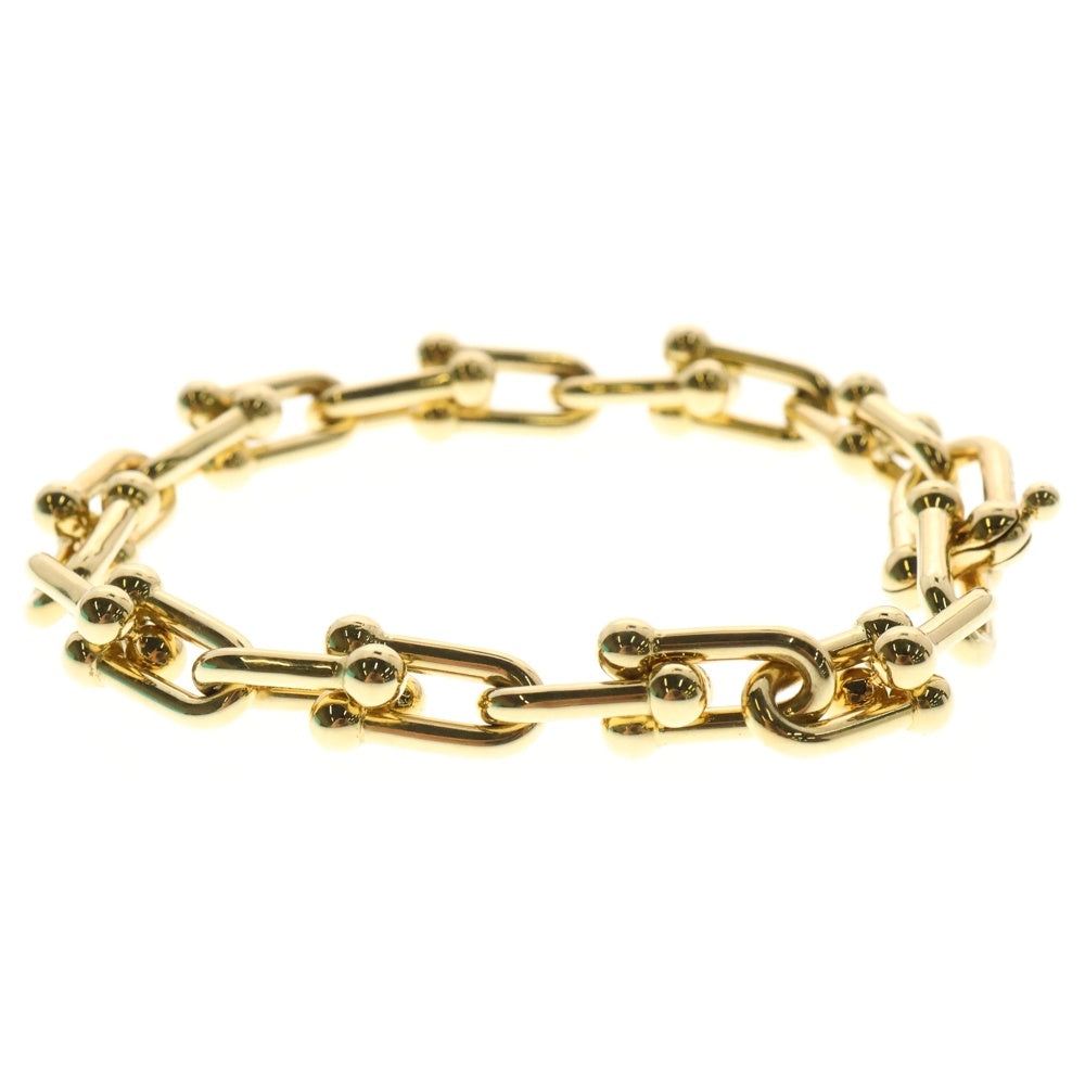 TIFFANY&Co(ティファニー) ハードウェア ミディアムリンク ブレスレット Au750 K18 YG イエローゴールド