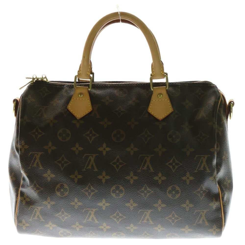 LOUIS VUITTON(ルイヴィトン) モノグラム スピーディバンドリエール30 2WAYバッグ ショルダーバッグ ハンドバッグ ブラウン ゴールド金具 レザー×PVC M40391