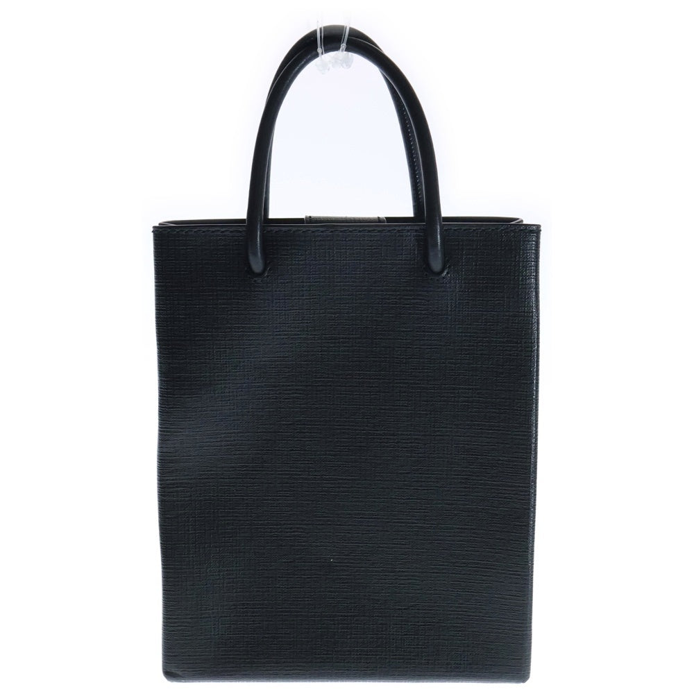 BALENCIAGA(バレンシアガ) ラージ ショッピングバッグ 2WAY ハンドバッグ ショルダーバッグ ブラック レザー 693805