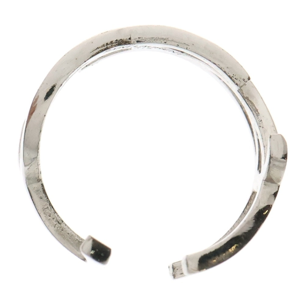 SAINT LAURENT PARIS(サンローランパリ) カサンドラロゴ YSLリング シルバー GP メタル 指輪