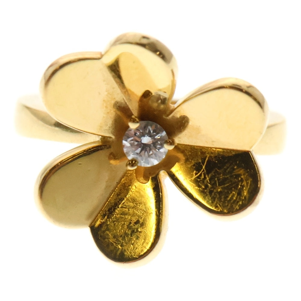 Van Cleef & Arpels(ヴァンクリーフアンドアーペル) フリヴォル リング スモール 1PD Au750 K18 YG イエローゴールド