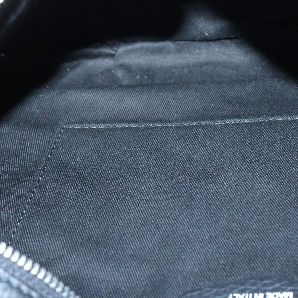 Maison Margiela(メゾンマルジェラ) SOFT 5AC ON BODY ショルダーバッグ ボディバッグ シルバー金具 ブラック グレインレザー SB1WG0017