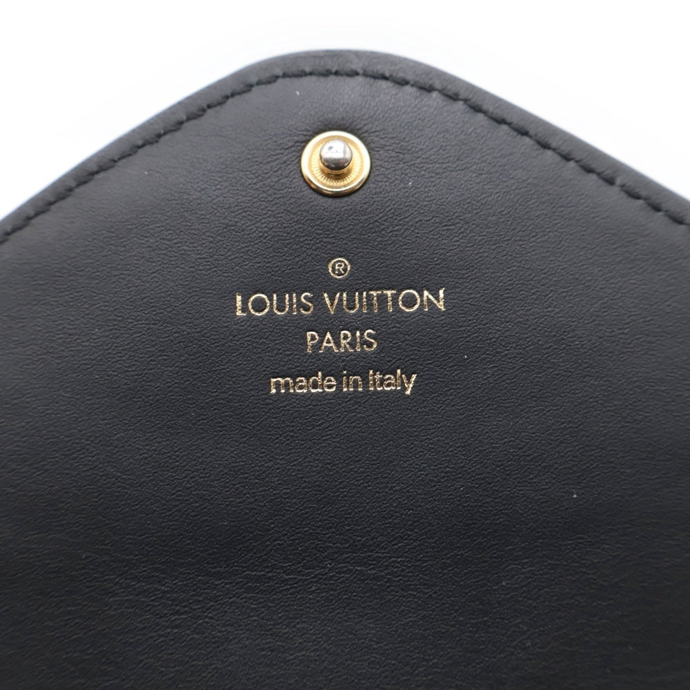 LOUIS VUITTON(ルイヴィトン) ポルトフォイユ・ロン ラブ・ロックコレクション 長財布 ロングウォレット カードケース ブラック ゴールド金具 ノワール レザー M64205