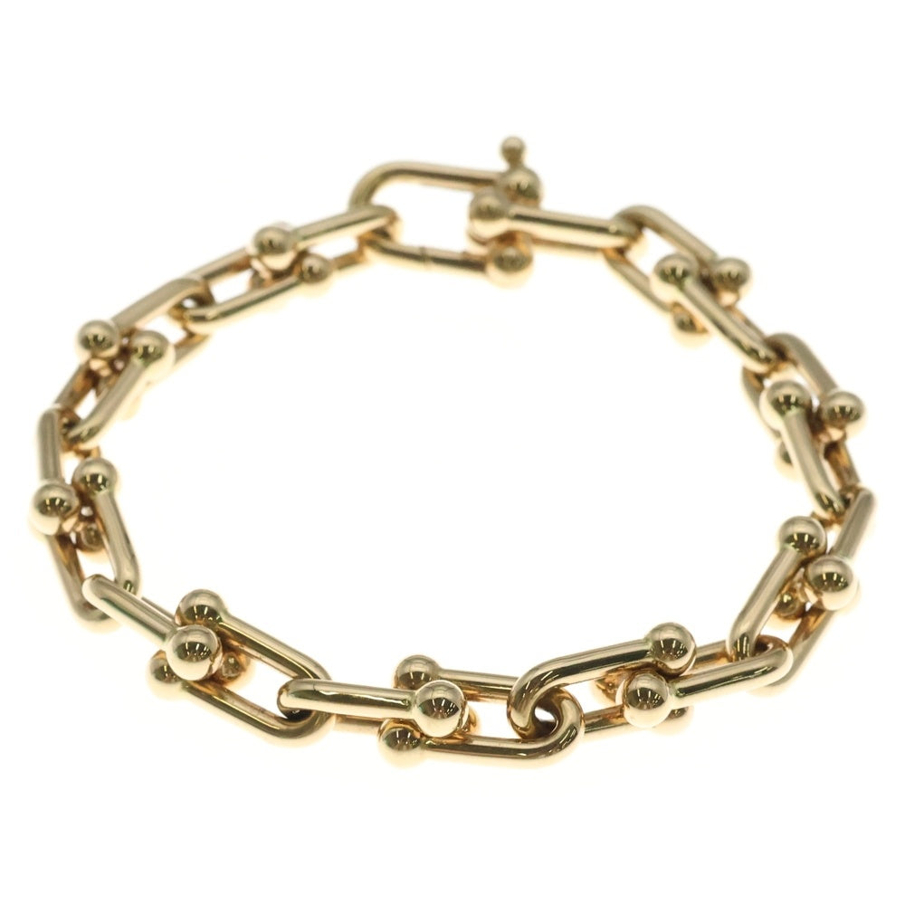TIFFANY&Co(ティファニー) ハードウェア ミディアムリンク ブレスレット Au750PG