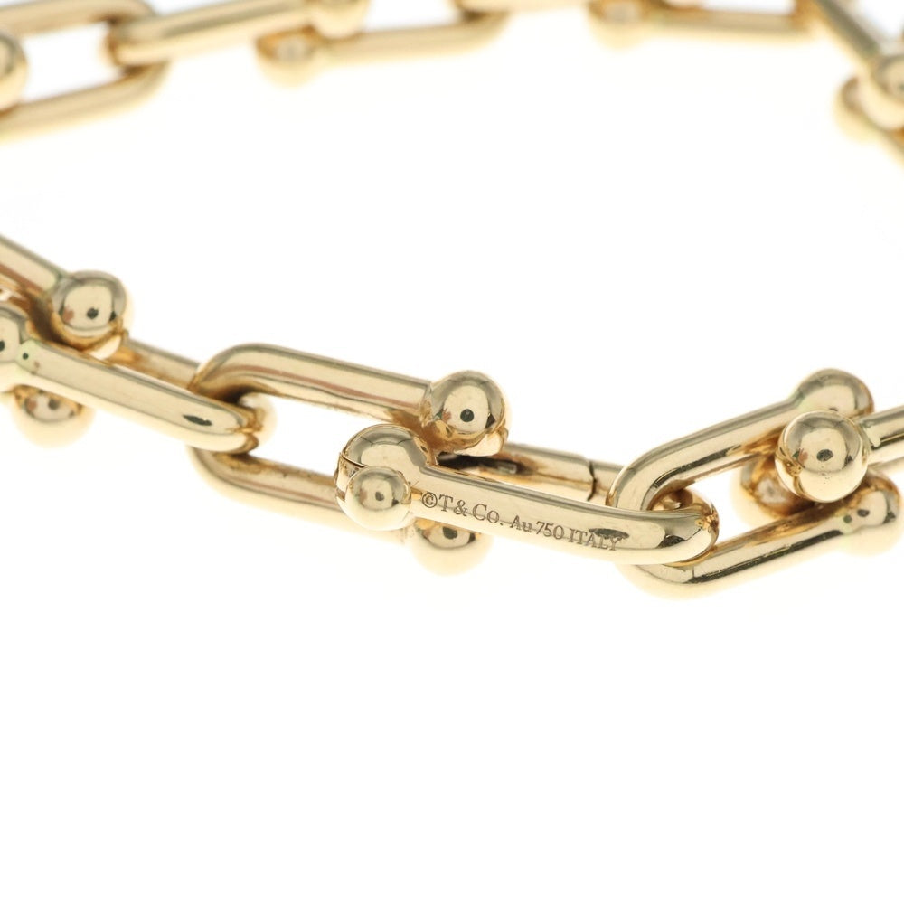 TIFFANY&Co(ティファニー) ハードウェア ミディアムリンク ブレスレット Au750PG
