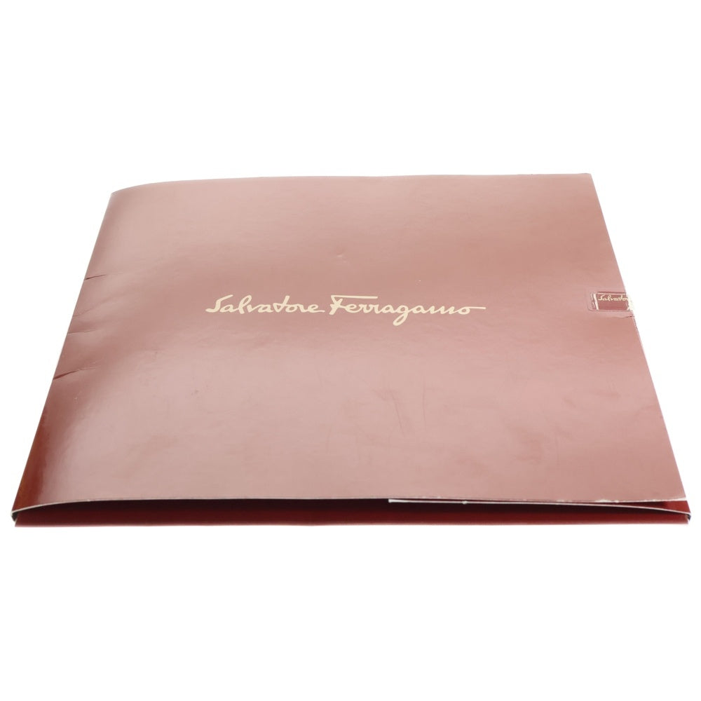 FERRAGAMO(フェラガモ) シューズ柄プリント シルク スカーフ ブラック