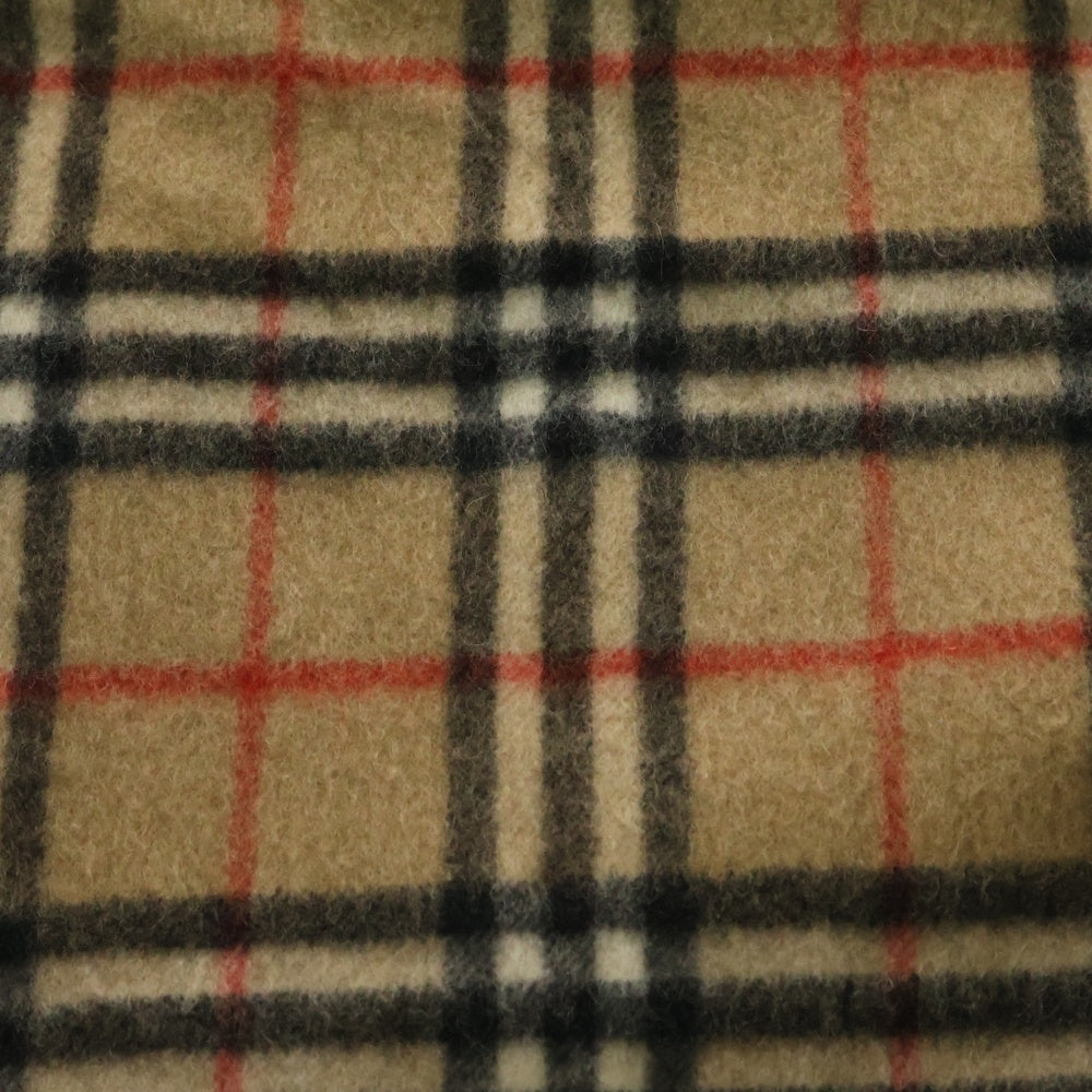BURBERRYS(バーバリーズ) ノバチェック カシミア ウールマフラー ベージュ