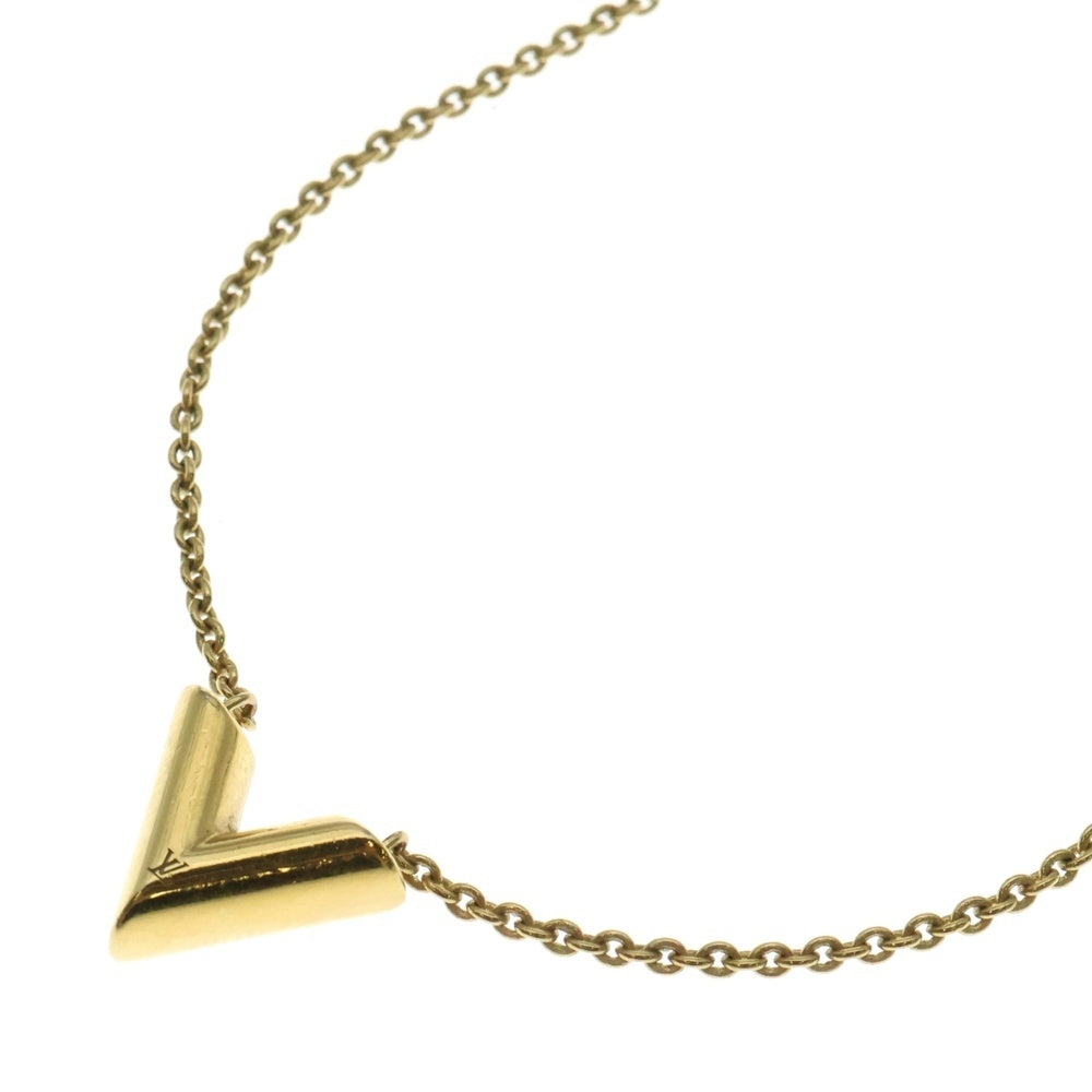 LOUIS VUITTON(ルイヴィトン) エセンシャルV ネックレス GP ゴールド M00857
