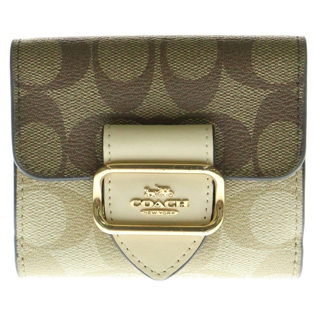 COACH(コーチ) シグネチャー コンパクトウォレット 三つ折り財布 