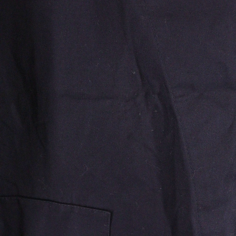 HERMES(エルメス) アンカー Hロゴボタン コットン ステンカラー ジャケット ネイビー