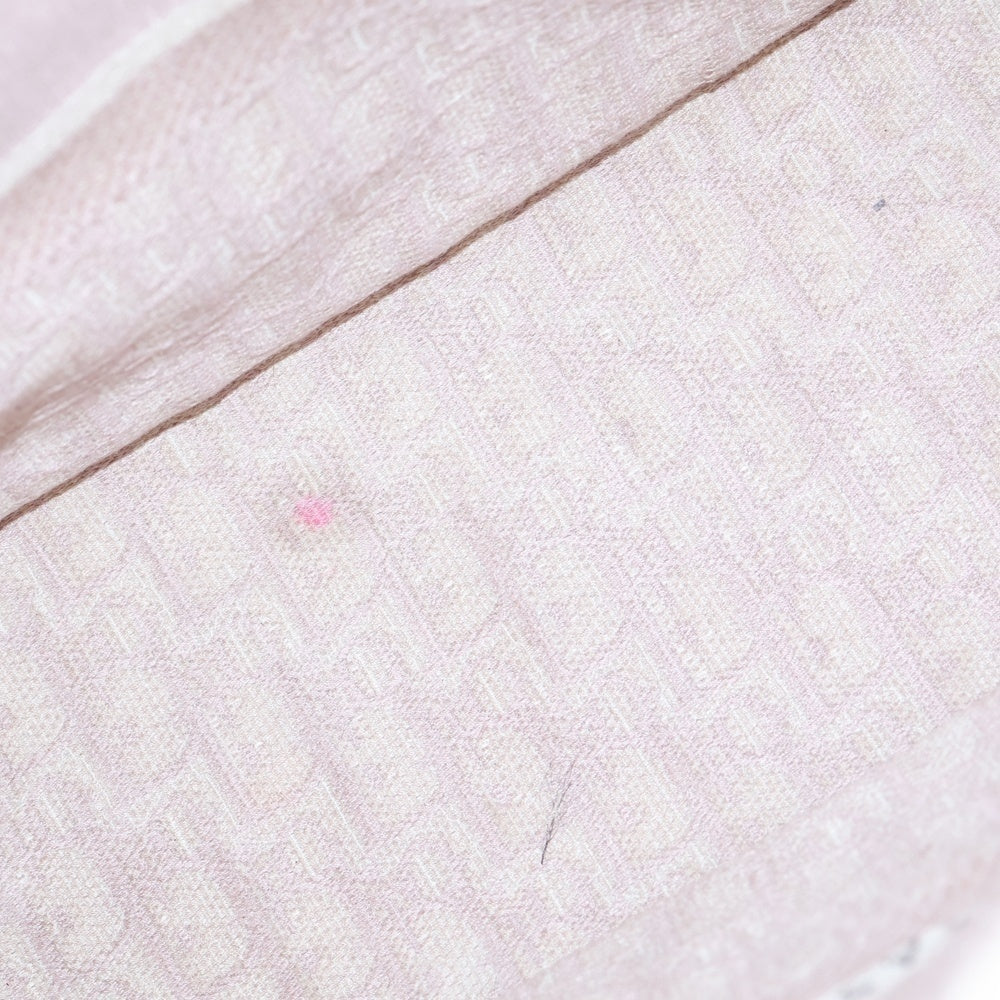 Christian Dior(クリスチャンディオール) BOOK TOTE ブックトート ミディアム オブリーク キャンバス ハンド トートバッグ ピンク