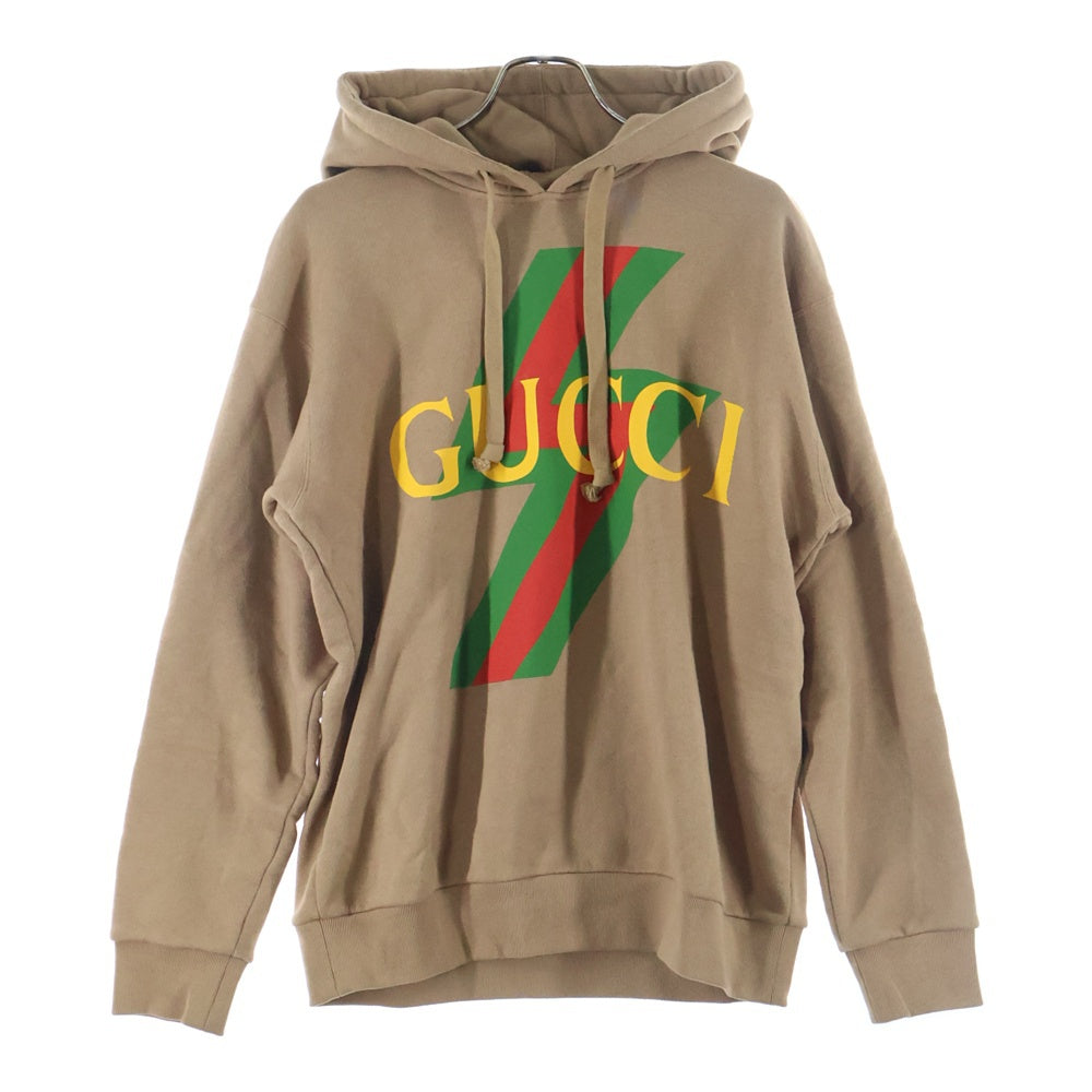 GUCCI(グッチ) シェリーライン ロゴプリント プルオーバースウェット