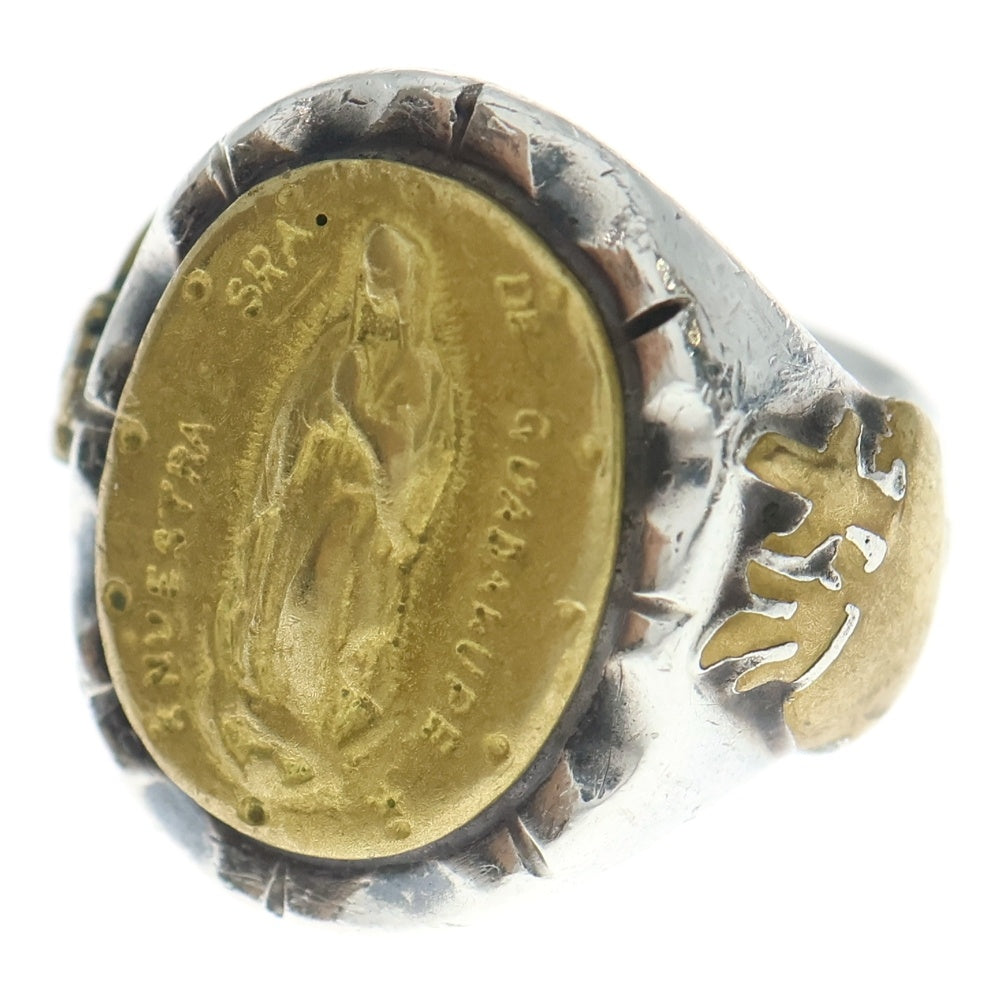 galcia メキシカンリング 12号 ゴールド シルバー925 galcia