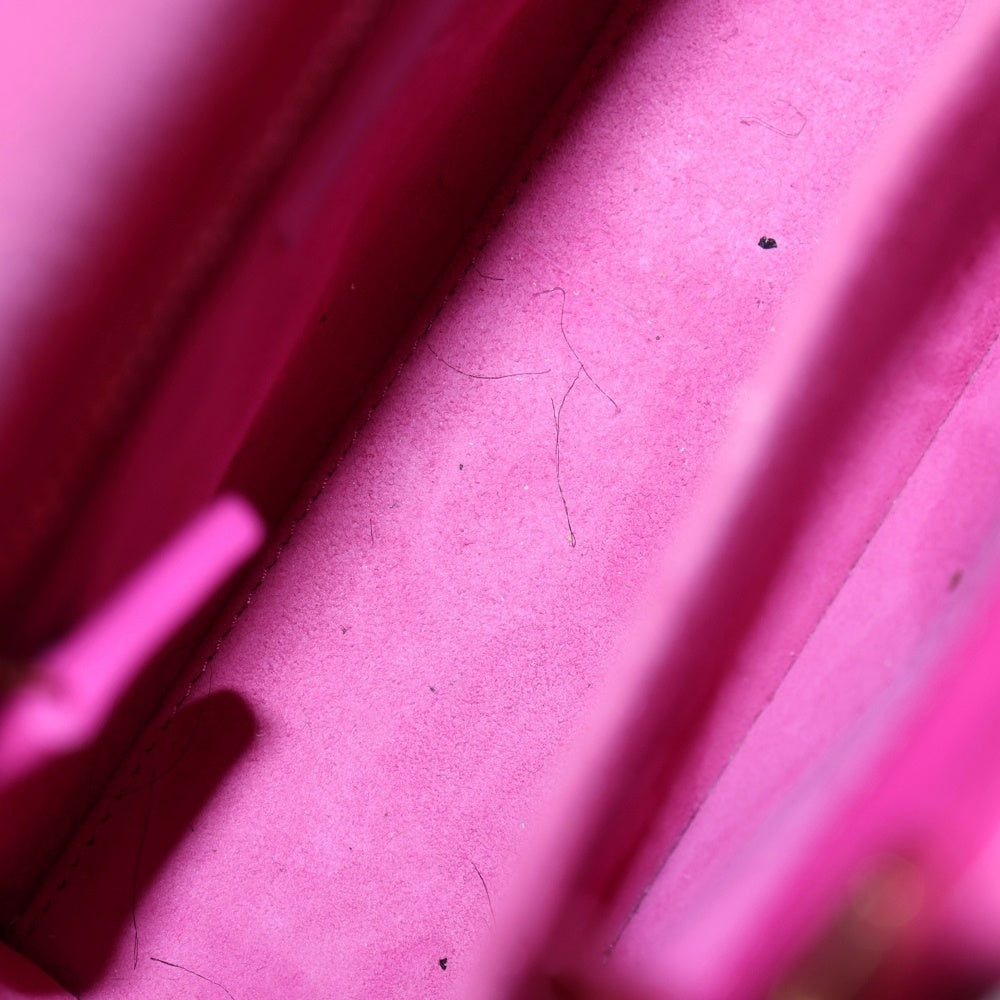 Christian Dior(クリスチャンディオール) レディディオール スモール 2WAY ハンドバッグ ショルダーバッグ ピンク レザー