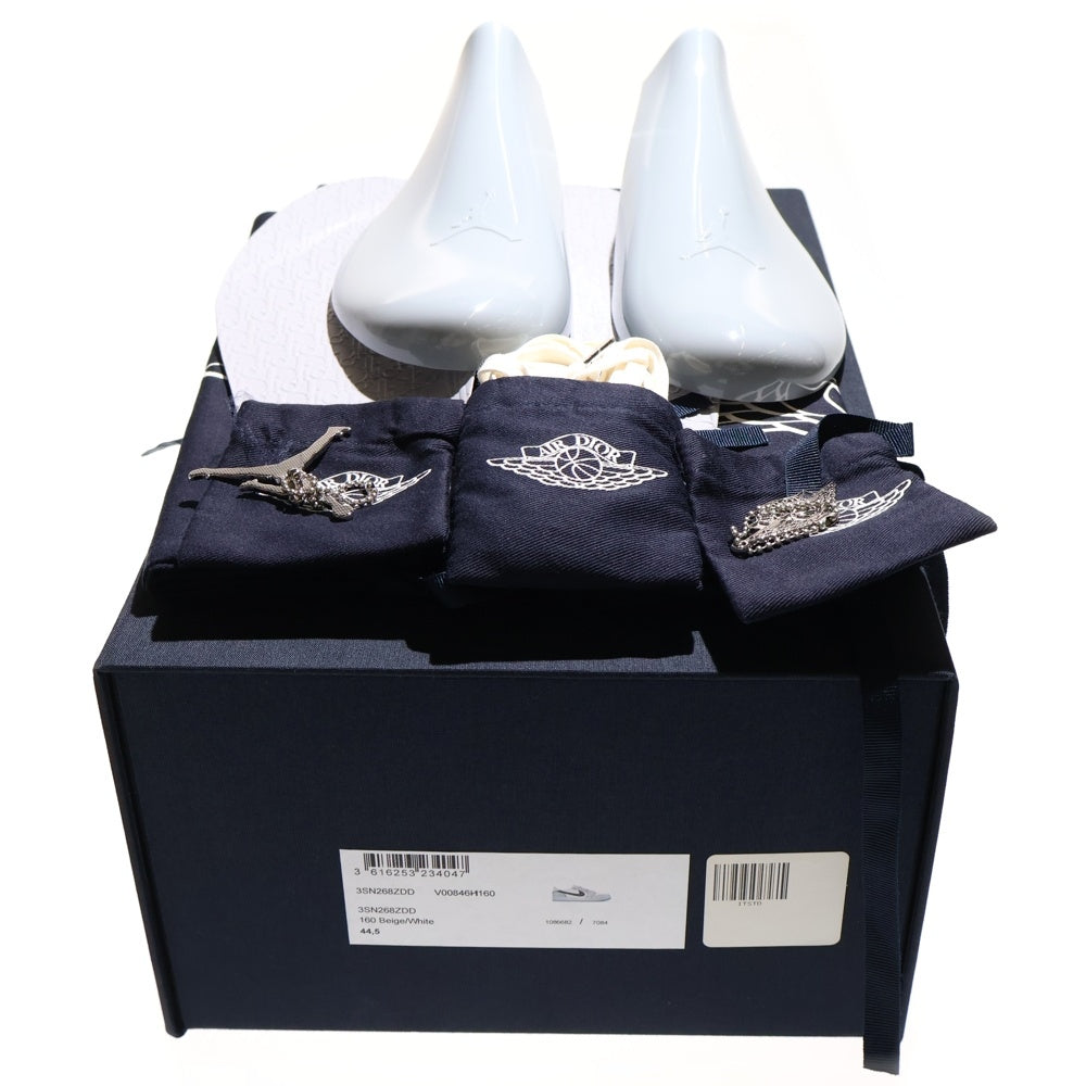 NIKE(ナイキ) ×DIOR AIR JORDAN 1 LOW OG ディオール エアジョーダン 1 ローカットスニーカー グレー/ホワイト US10.5/28.5cm CN8608-002 3SN268ZDD