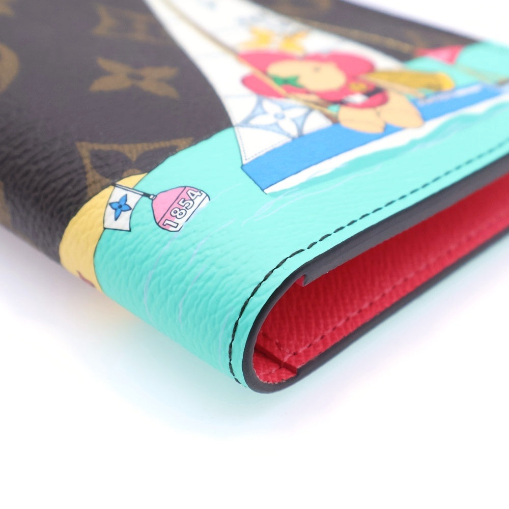 LOUIS VUITTON(ルイヴィトン) クーヴェルテュール パスポール ヴィヴィエンヌ パスポートケース パスポートホルダー 手帳カバー ブックカバー ブラウン PVC M82625 レディース