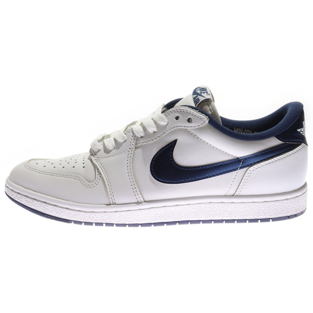 NIKE(ナイキ) AIR JORDAN 1 LOW 85 エアジョーダン1 ローカットスニーカー ホワイト/ネイビー US10.5/28.5cm FB9933-141
