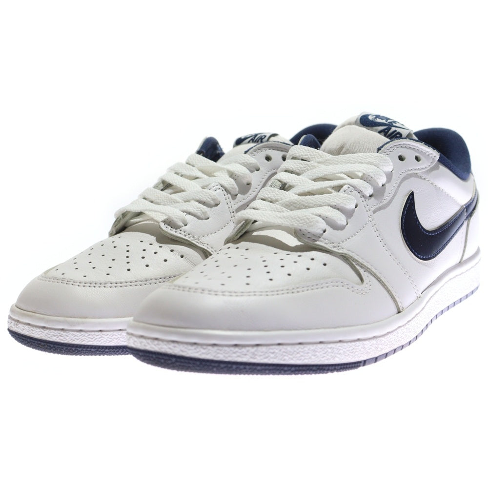 NIKE(ナイキ) AIR JORDAN 1 LOW 85 エアジョーダン1 ローカットスニーカー ホワイト/ネイビー US10.5/28.5cm FB9933-141