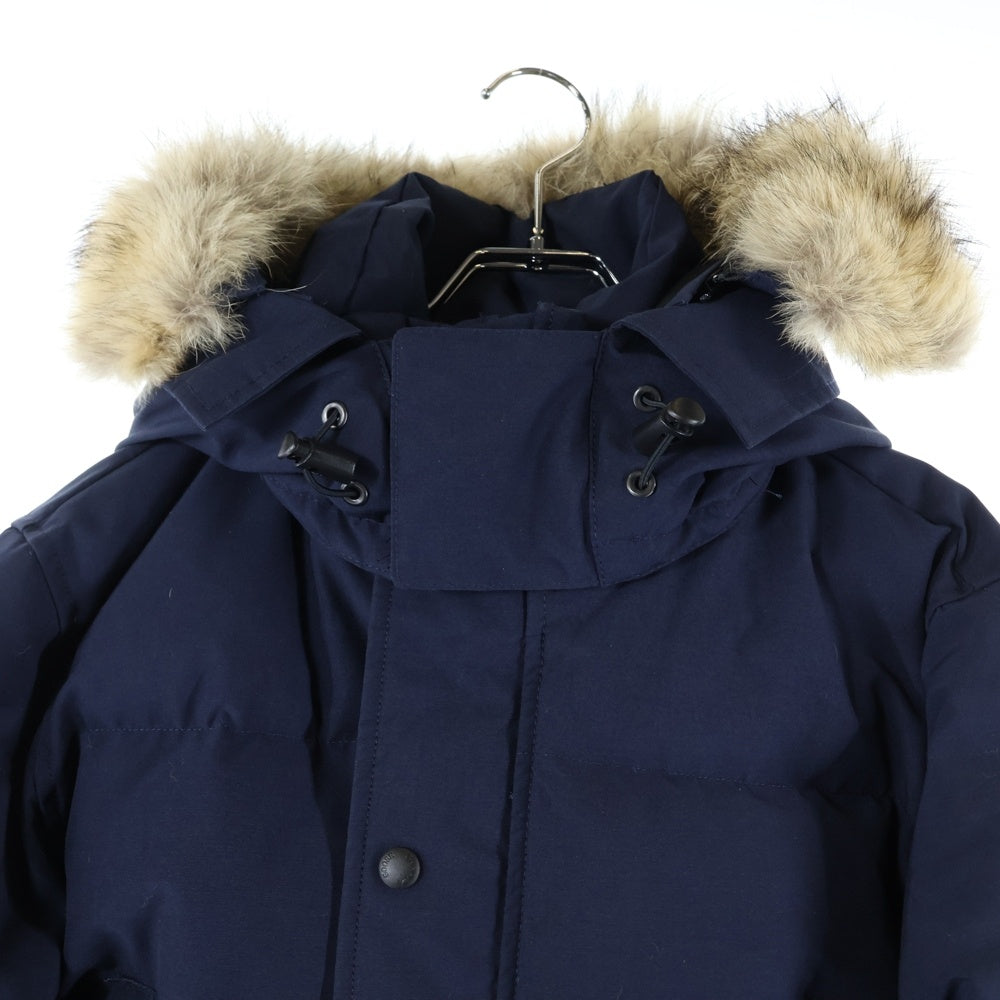 CANADA GOOSE(カナダグース) WYNDHAM PARKA ウィンダム パーカー ワッペンロゴ ジップアップ ダウンジャケット ネイビー 3808MA