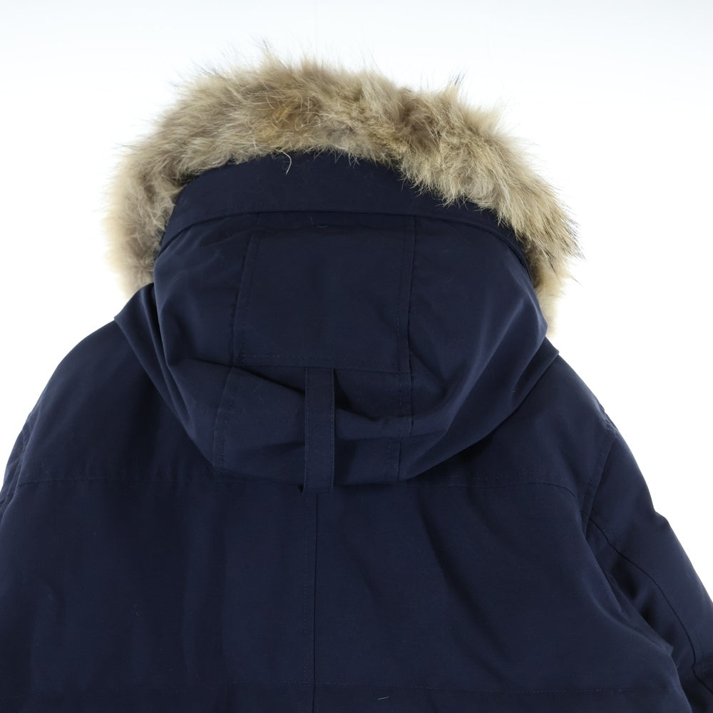 CANADA GOOSE(カナダグース) WYNDHAM PARKA ウィンダム パーカー ワッペンロゴ ジップアップ ダウンジャケット ネイビー 3808MA