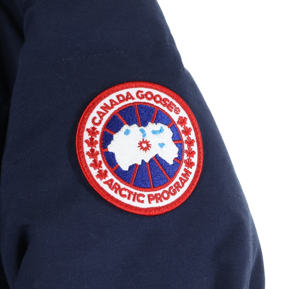CANADA GOOSE(カナダグース) WYNDHAM PARKA ウィンダム パーカー ワッペンロゴ ジップアップ ダウンジャケット ネイビー 3808MA