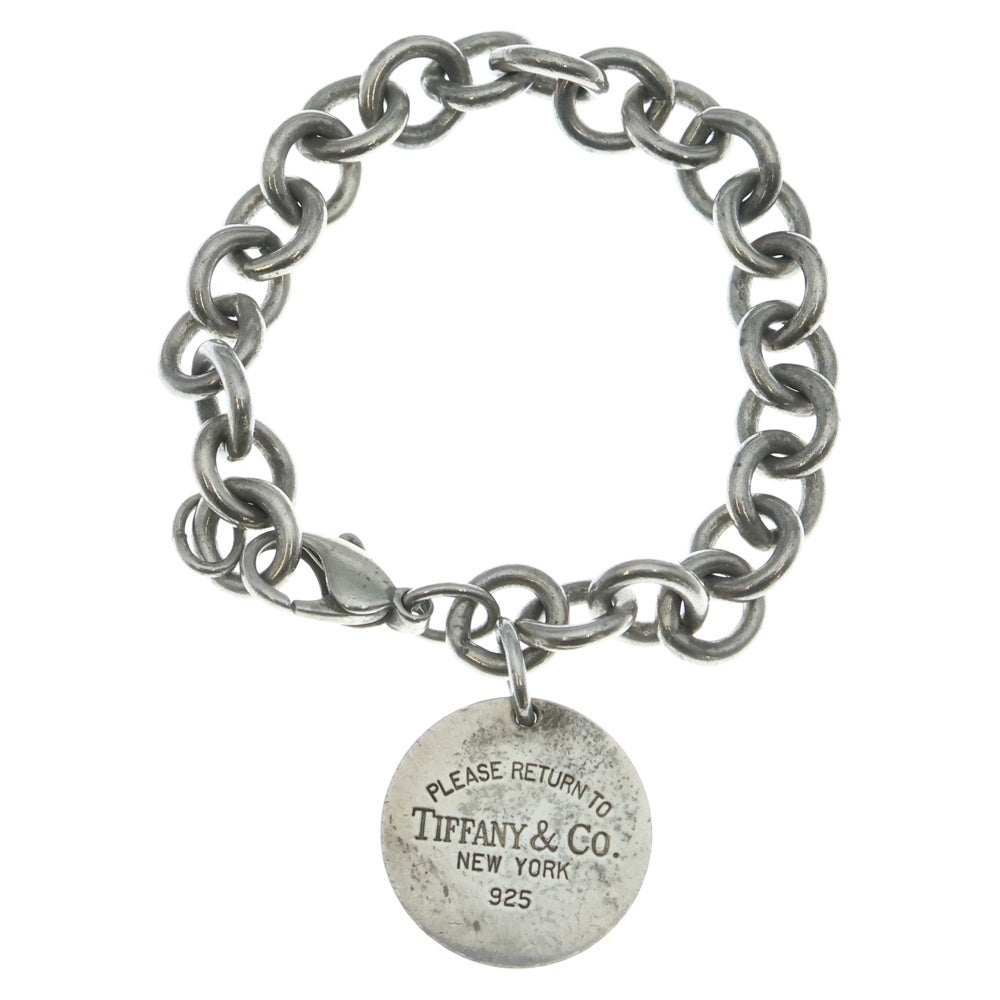 TIFFANY & Co.(ティファニー) リターントゥティファニー ラウンドタグ チェーン ブレスレット シルバー