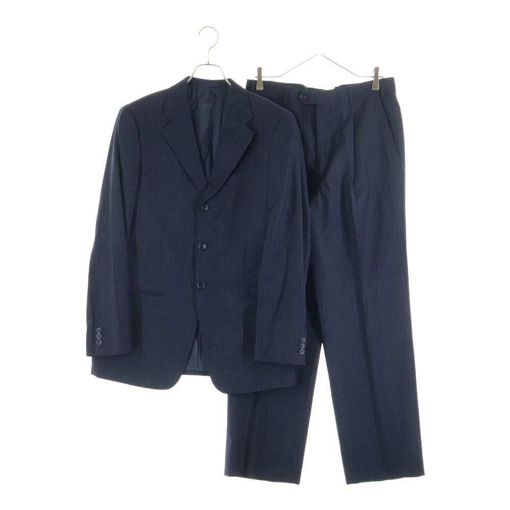 ARMANI(アルマーニ) ストライプ スーツ セットアップ ネイビー 48