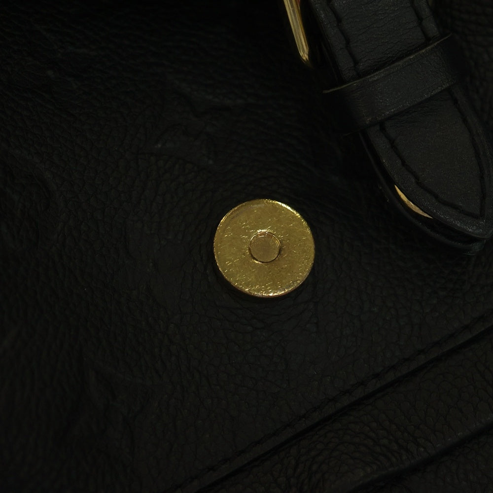 LOUIS VUITTON(ルイヴィトン) モノグラム アンプラント モンスリPM ブラック レザー バックパック リュック RFID M45205 レディース