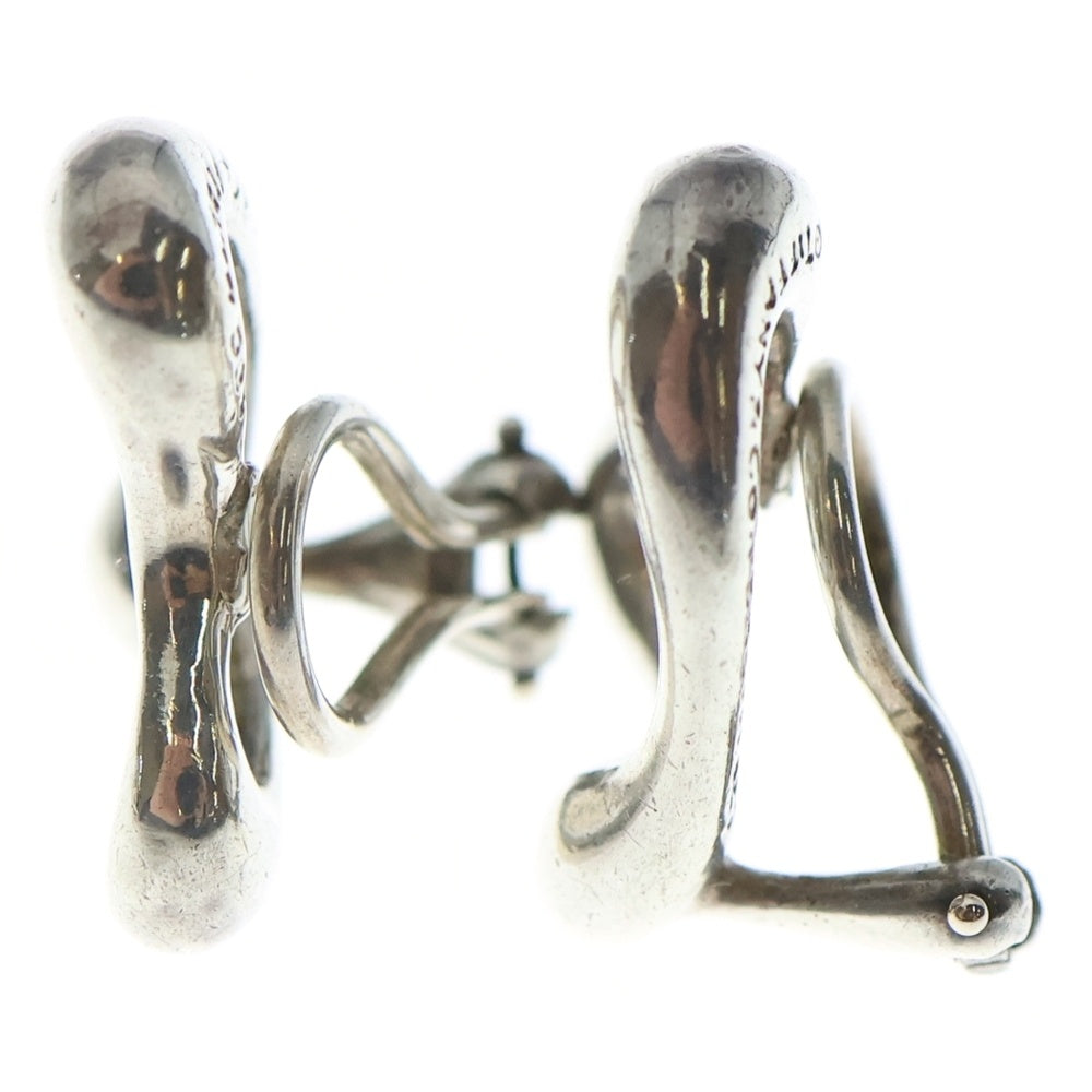 TIFFANY & Co.(ティファニー) オープンハート イヤリング SV925 シルバー アクセサリー レディース