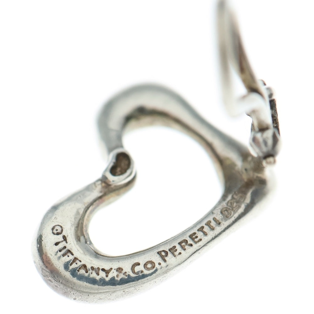 TIFFANY & Co.(ティファニー) オープンハート イヤリング SV925 シルバー アクセサリー レディース