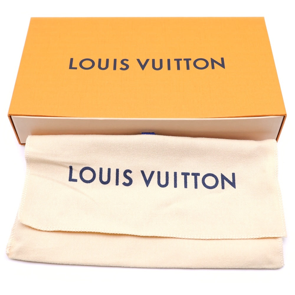 LOUIS VUITTON(ルイヴィトン) モノグラム・アンプラント ポルトフォイユ・クレマンス ロングウォレット 長財布 カードケース ブラック レザー M60171 ゴールド金具 レディース