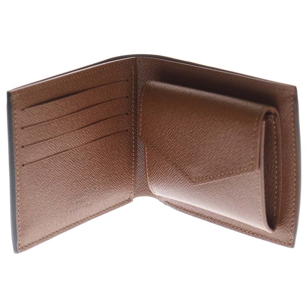 LOUIS VUITTON(ルイヴィトン) モノグラム ポルトフォイユ・マルコ NM 二つ折り財布 ブラウン PVCレザー RFID M62288 レディース