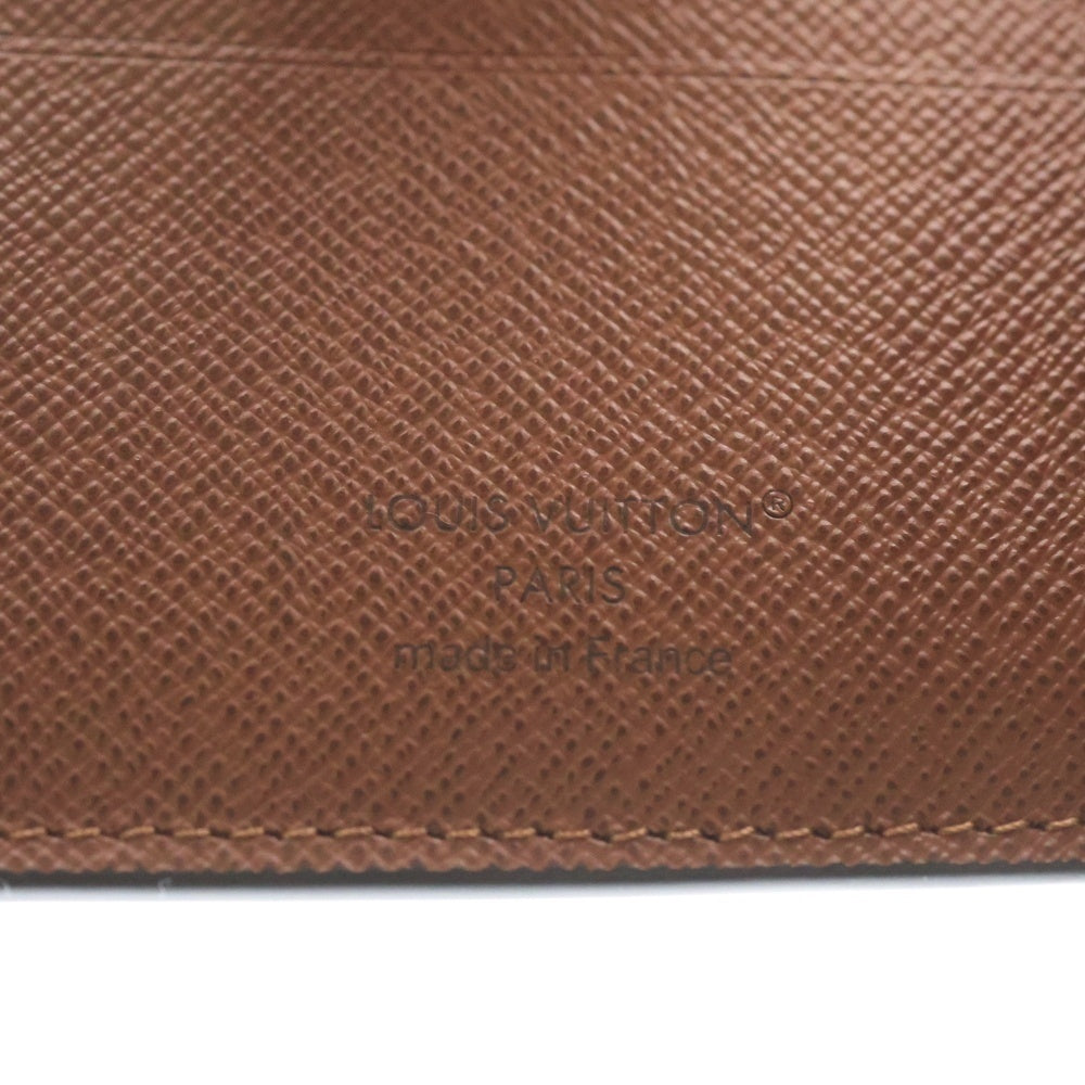 LOUIS VUITTON(ルイヴィトン) モノグラム ポルトフォイユ・マルコ NM 二つ折り財布 ブラウン PVCレザー RFID M62288 レディース