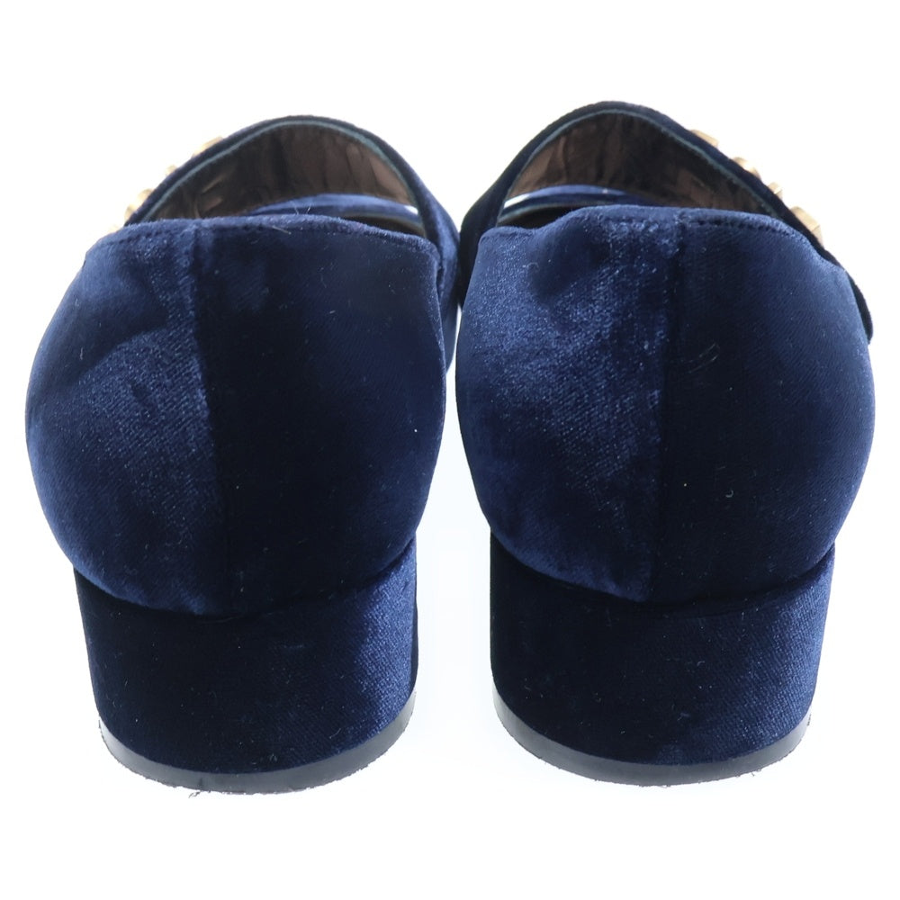 Christian Dior(クリスチャンディオール) BABY-D ベビーD パンプス シューズ ネイビー レディース MD0518